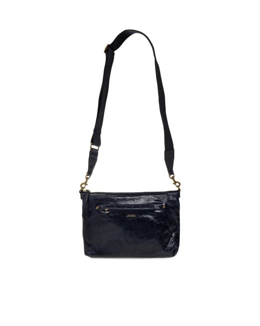 Isabel Marant White Logo Shoulder Bag