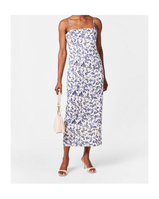 Posse Blue Printed Dress