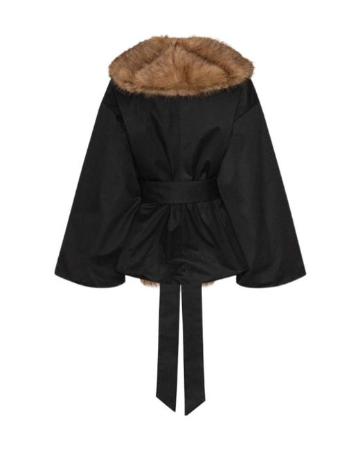 ROTATE BIRGER CHRISTENSEN Black Belted Jacket