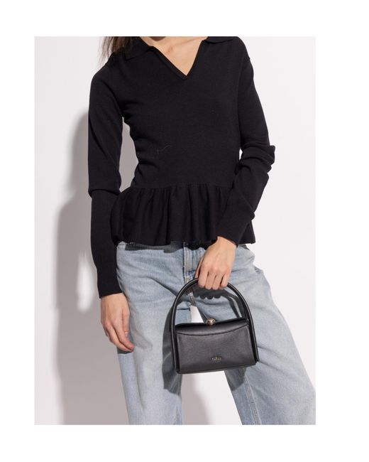 Furla Black Nicole Mini Handbag