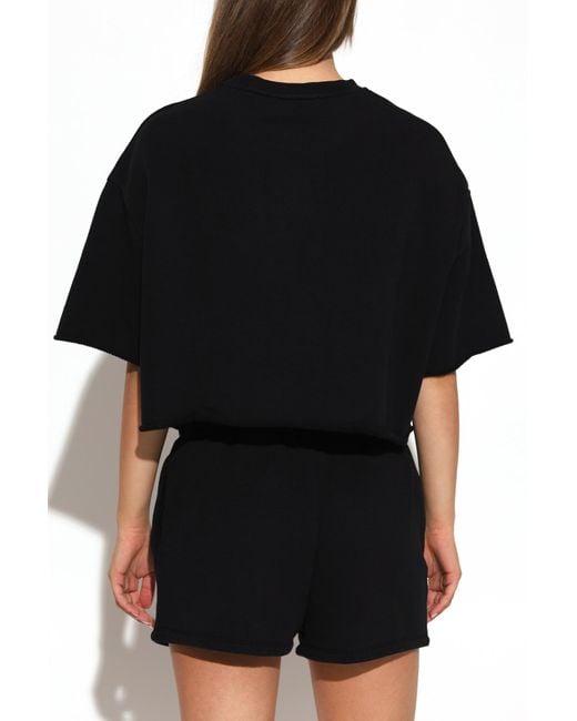IRO Black Round-Neck Sweater
