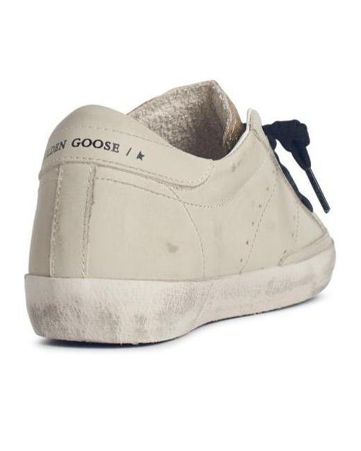 Golden Goose Deluxe Brand Gray Super Star Glittered Sneakers