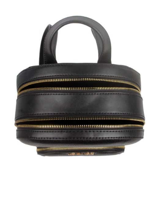 Michael Kors Black Medium Jaycee Zipper Pocket Backpack