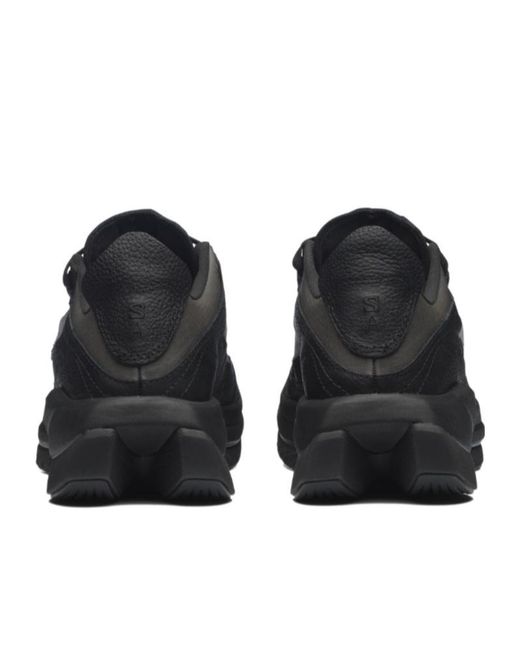 Salomon Lab Black Salomon Low Top Lace Up Sneakers for men