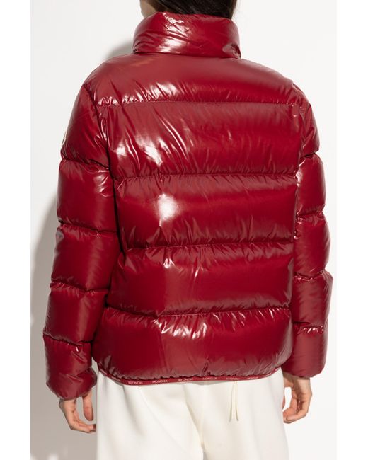 Moncler Red Down Jacket "Abbadia"