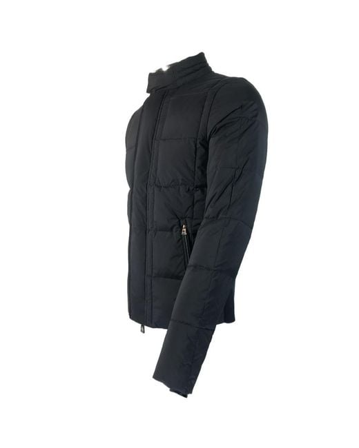 Emporio Armani Blue Logo Down Jacket for men