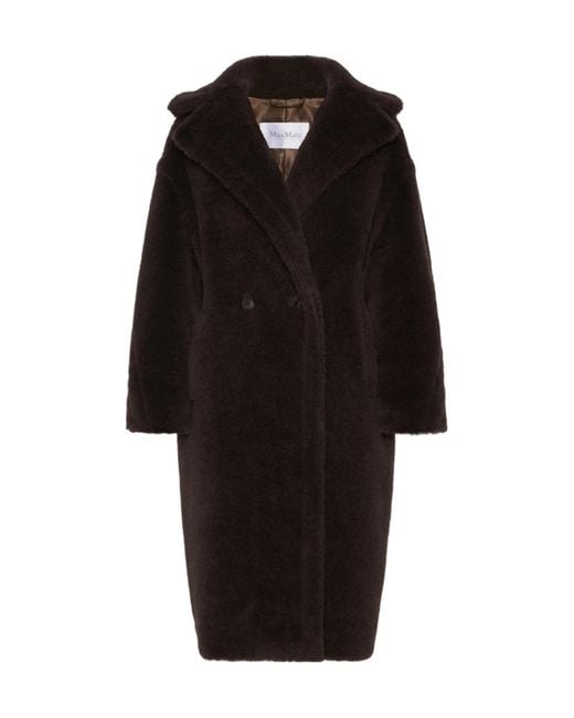 Max Mara Black Tedgirl Long Coat