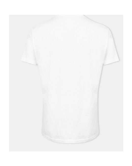 Calvin Klein White Lightweight Short Sleeve T-Shirt for men