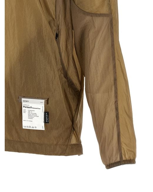 Satisfy Green Long-Sleeved Jacket for men