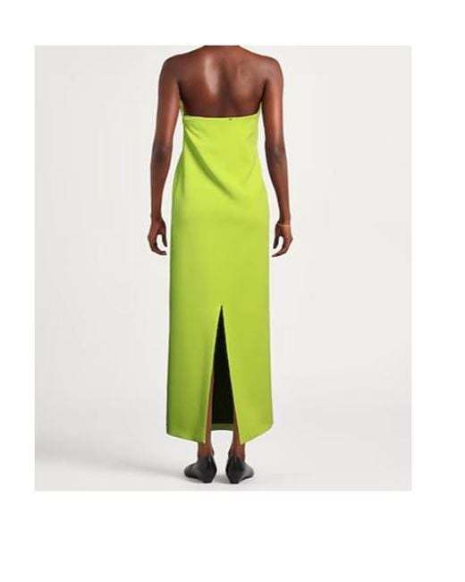 Sportmax Green Sleeveless Dress
