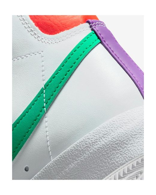 Nike Green Blazer Mid '77 High-Top Casual Sneakers