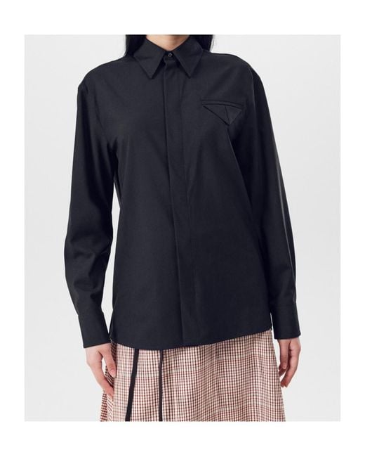 Bottega Veneta Blue Long Sleeve Shirt