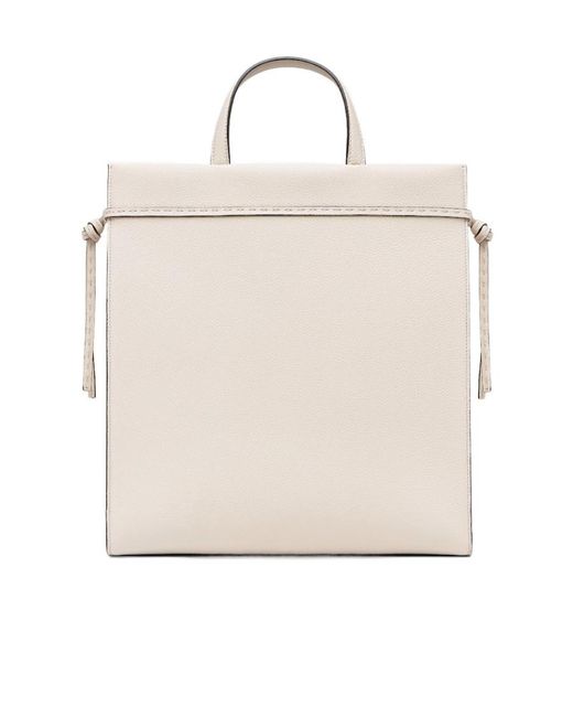 Fendi Natural Go To Medium Tote Bag for men