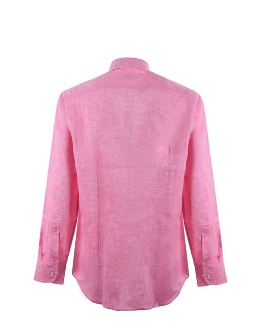 Etro Pink Shirts for men