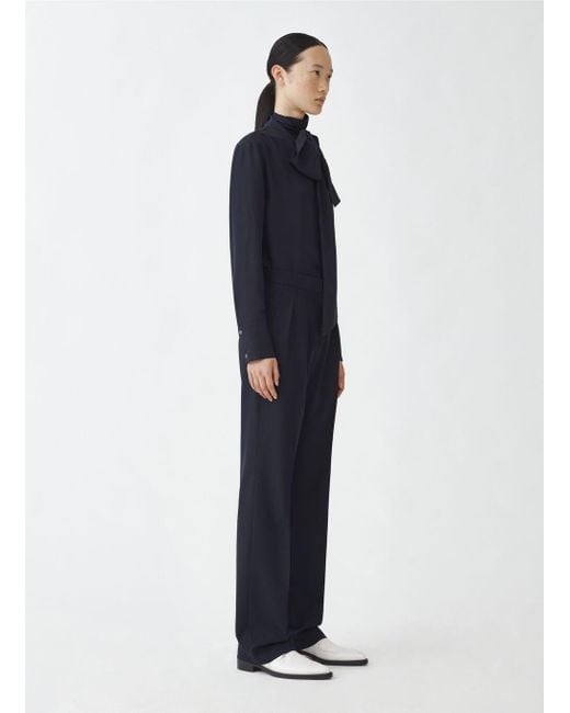 Fabiana Filippi Blue Straight-Leg Tailored Trousers