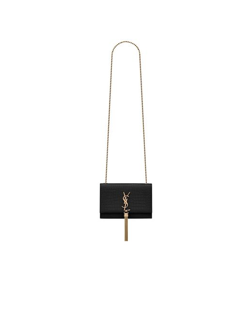 Saint Laurent White Kate Small Chain Bag