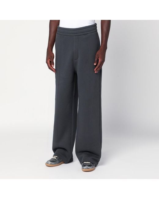 AMI Blue Straight-Leg Joggers for men