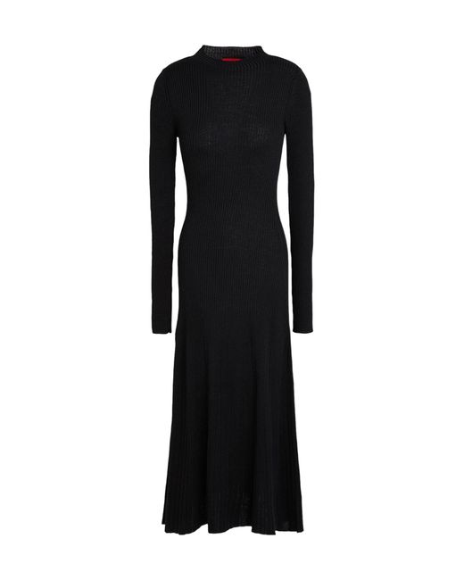 MAX&Co. Black Midi Dresses