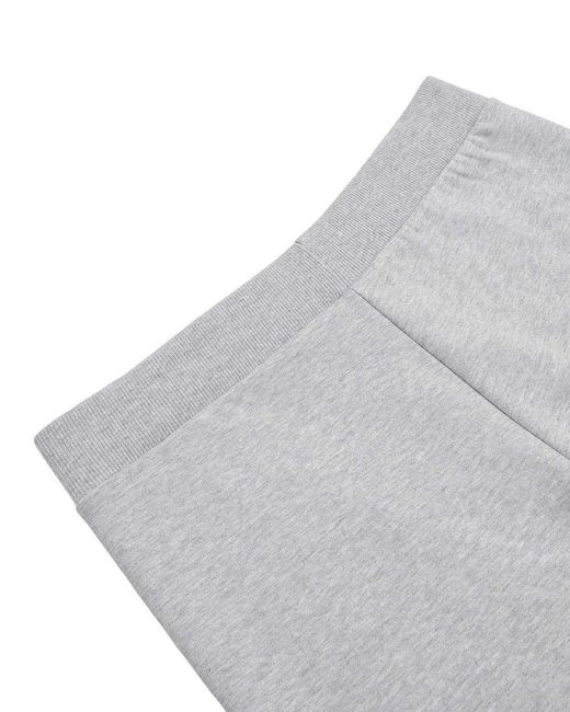 Moschino Gray Printed Sweatpants for men