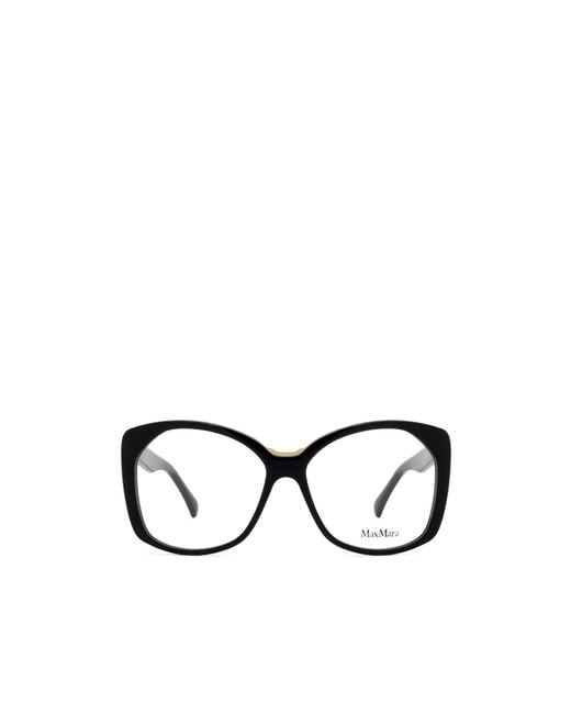Max Mara White Butterfly Frame Glasses