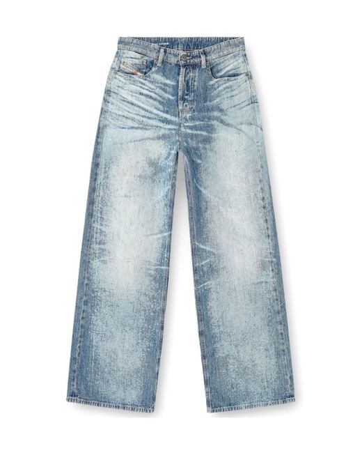 DIESEL Blue Relaxed Jeans 1996 D-Sire 068Ty
