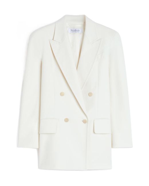 Max Mara White Olimpia Jacket