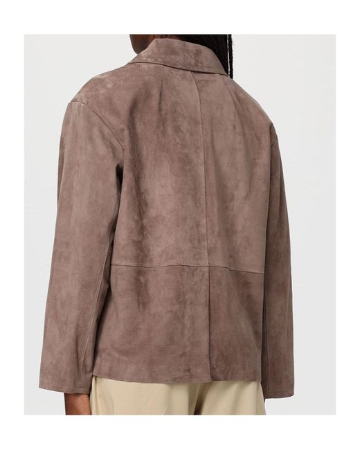 Max Mara Brown 'S Charme Button-Up Jacket