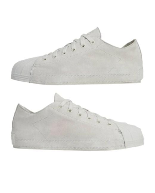 Y-3 White Nizzastar Low-Top Sneakers for men