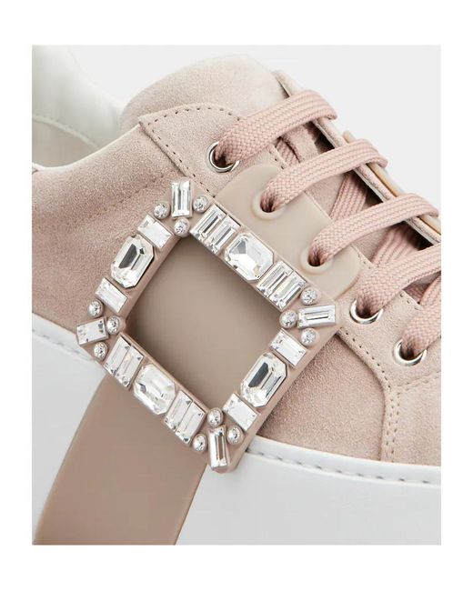 Roger Vivier Multicolor Viv' Skate Sneakers