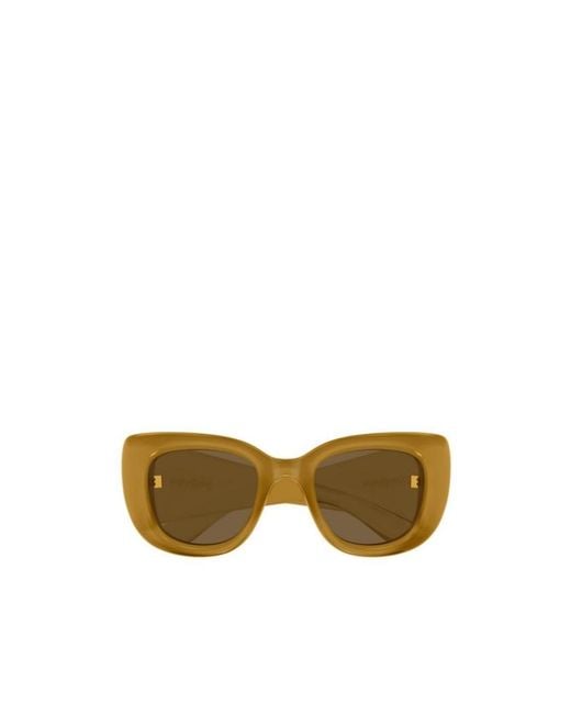 Saint Laurent Multicolor Logo-Detail Sunglasses