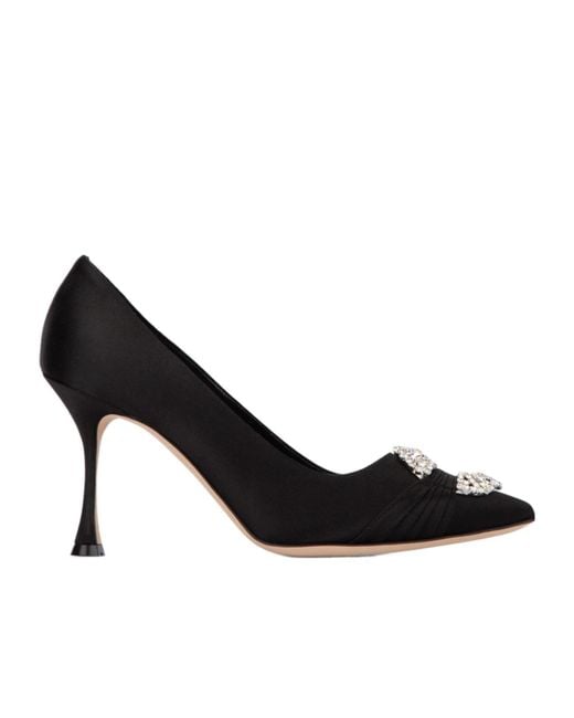 Manolo Blahnik Black High Heels