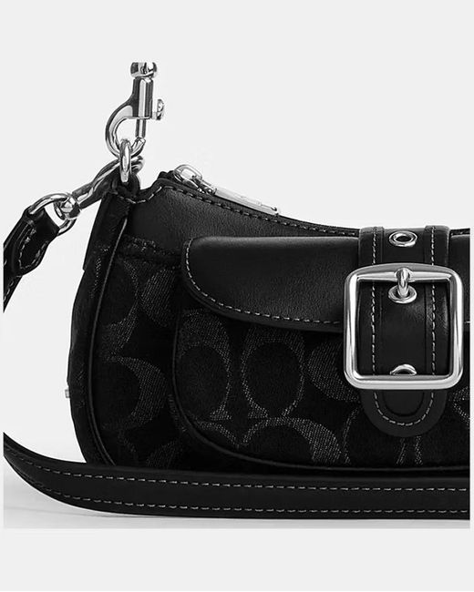 COACH Black Ashton Mini Shoulder Bag