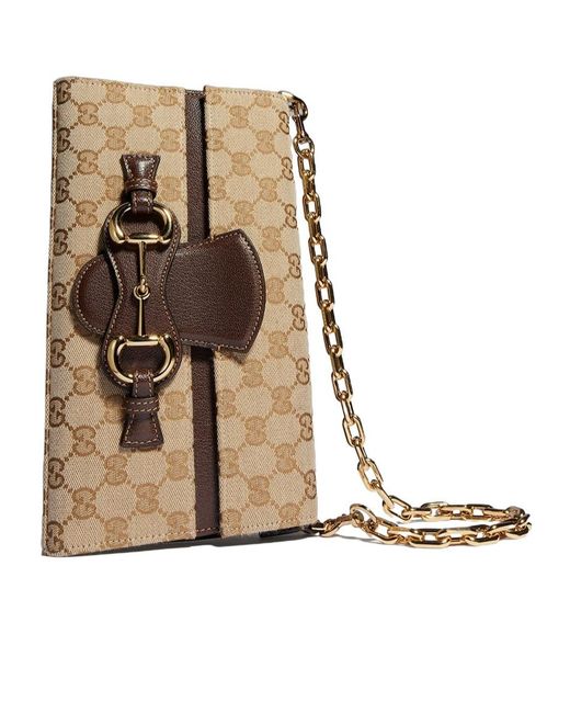 Gucci Metallic Horsebit Ristretto Medium Shoulder Bag