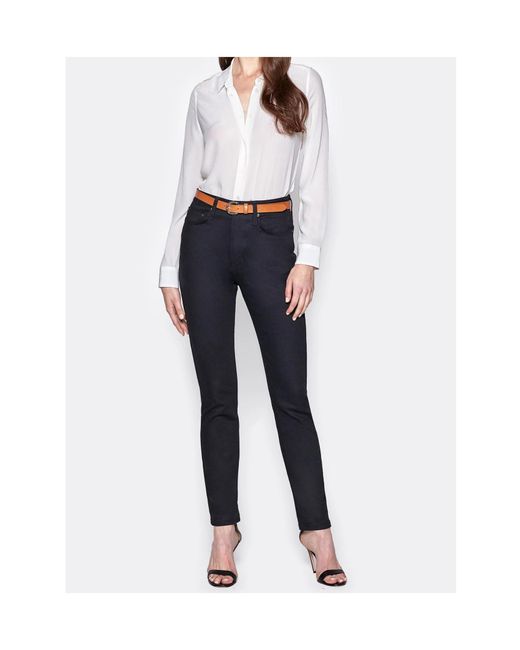Equipment White Button-Up Long Sleeve Top