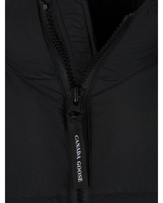 Canada Goose Black Lawrence Zip-Up Padded Parka for men