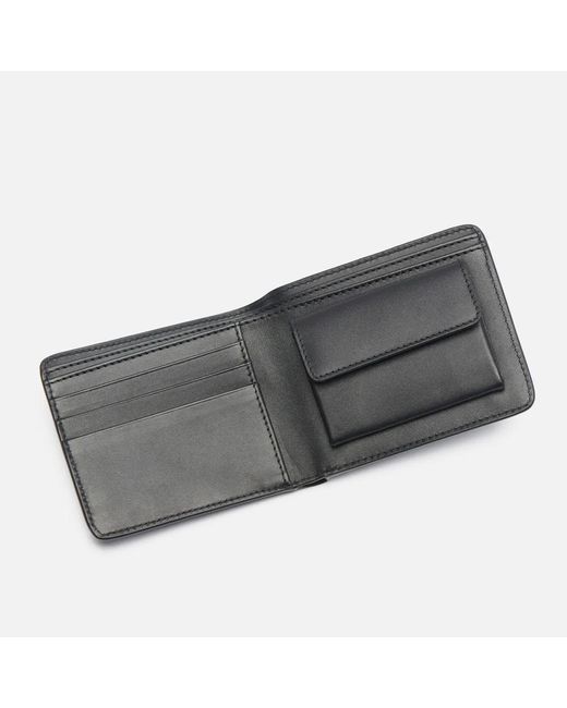 A.P.C. Black Leather Wallet for men