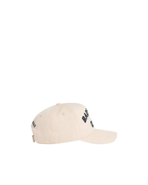 DSquared² White D2 College Baseball Cap for men
