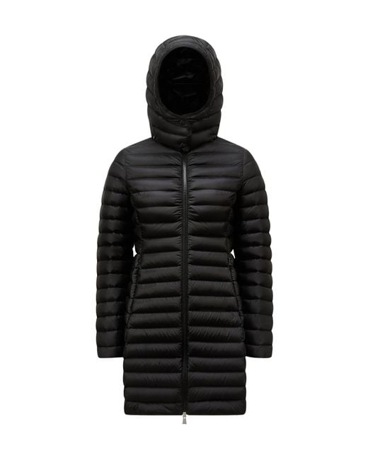 Moncler Black Igelong Hooded Long Down Jacket