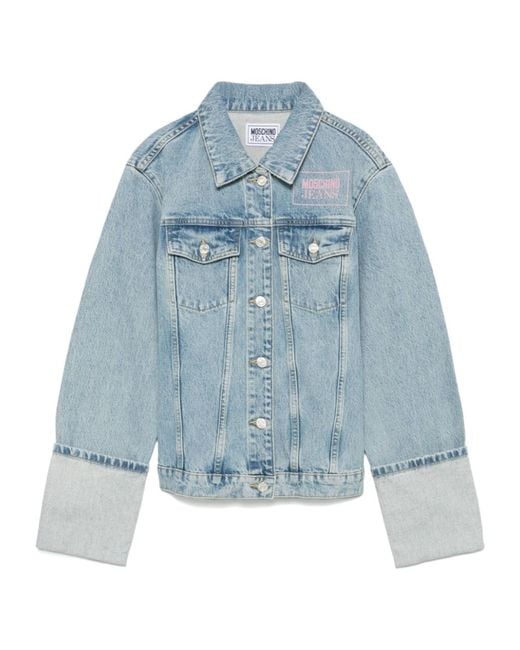 Moschino Blue Denim Jacket
