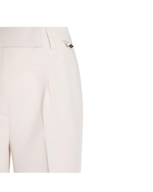 Herno White Trousers