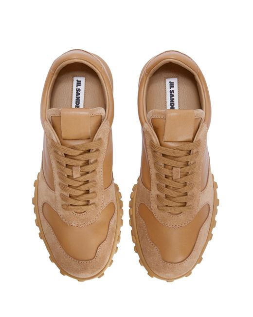 Jil Sander Brown Moon Sneaker for men