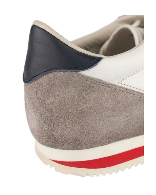 Emporio Armani Metallic Logo Casual Sneakers for men