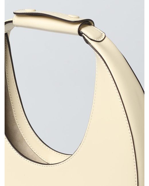 Staud Natural Stitched Handbag