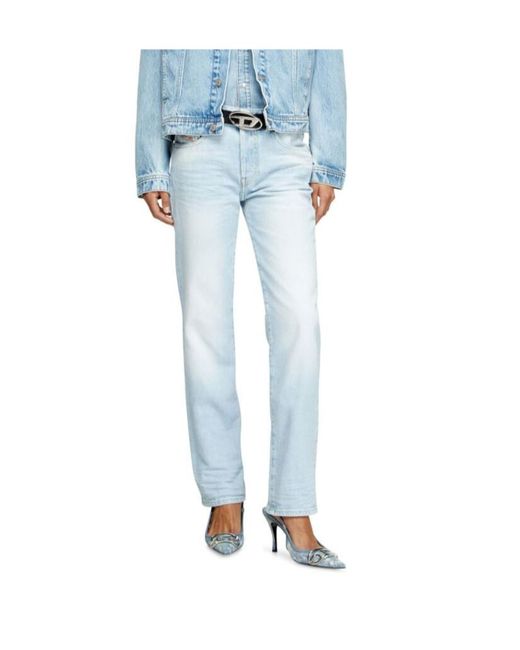 DIESEL Blue 1989 D-Mine Regular Fit Jeans