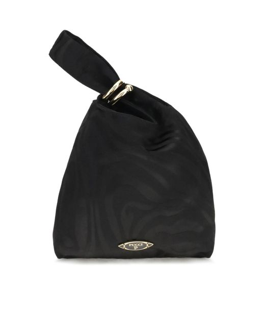Emilio Pucci Black Pucci Emilio Clutch Bag