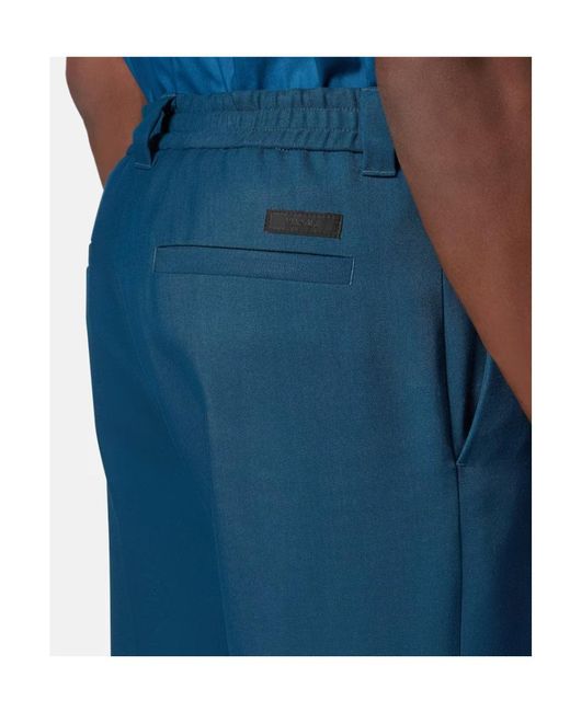 Versace Blue Jogger Pants for men