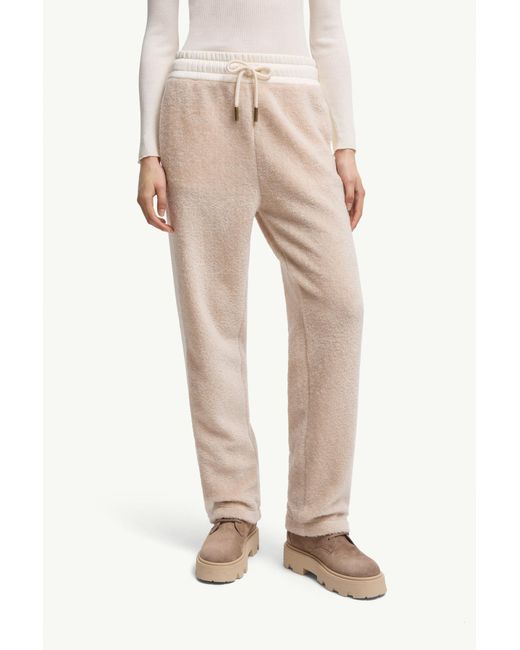 Moncler Natural Teddy Track Pants