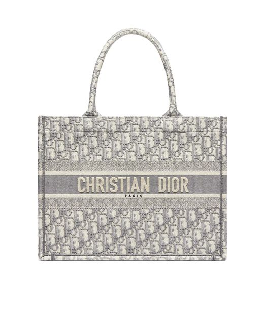 Dior Gray Pattern Handbag