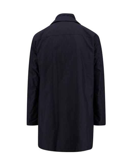 Fay Blue Long-Sleeved Casual Jacket for men