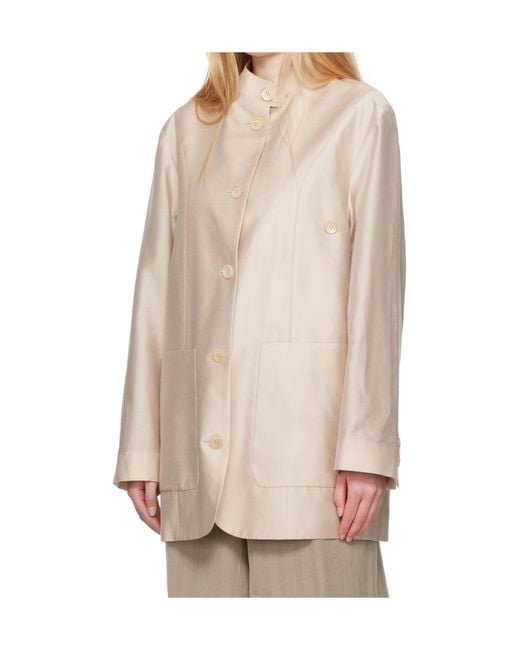 Our Legacy Natural Workshop X Emporio Armani Collaboration Pomposo Casual Jacket